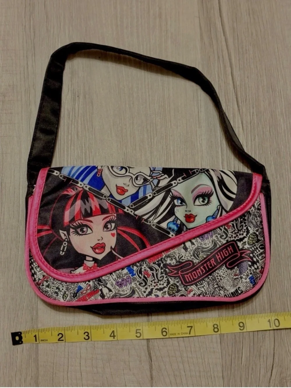 Monster High Purse Shoulder Bag Youth Accessory Clutch Mini Bag 2013 Y2K Style